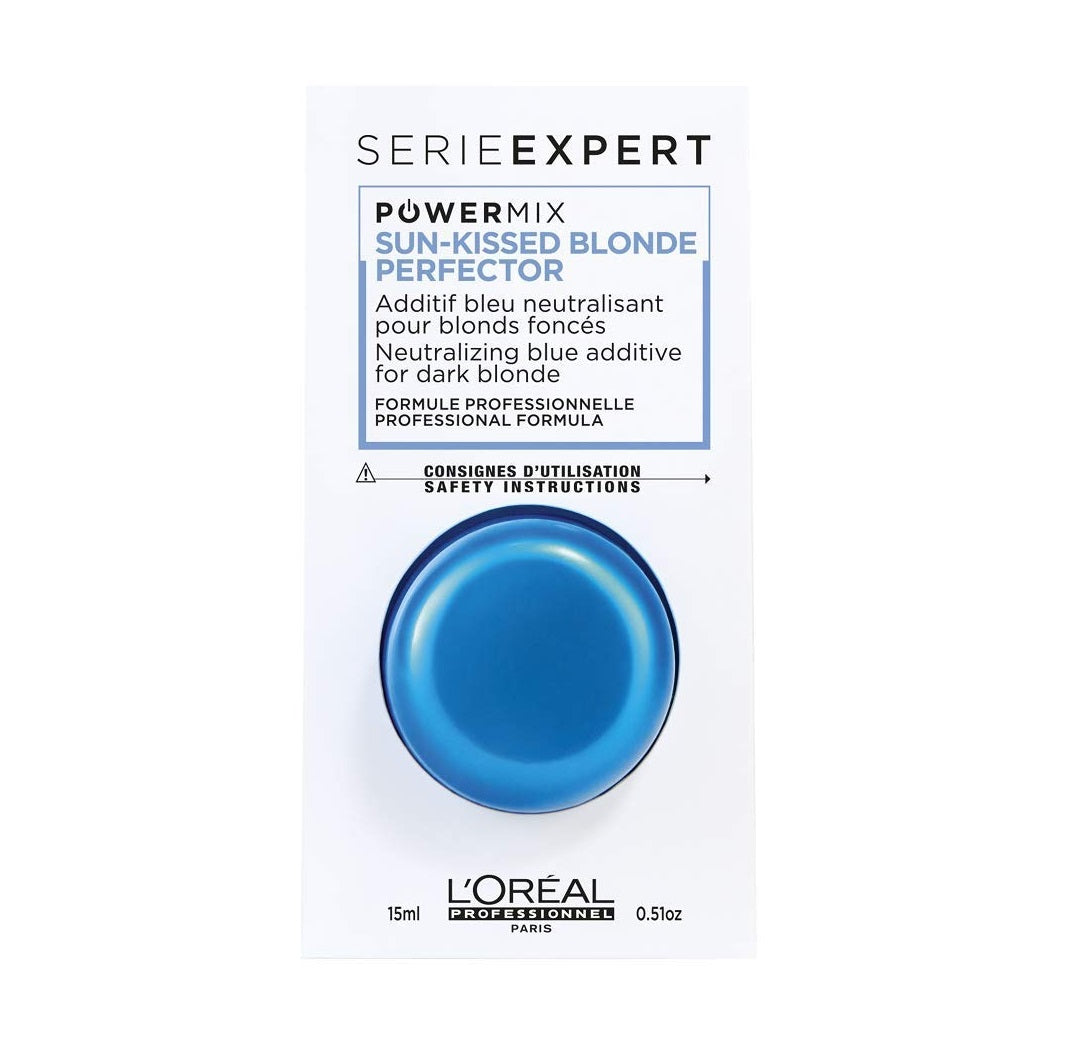 L'Oreal Professionnel, Serie Expert PowerMix Shot, Tratament cu cremă pentru păr, Neutralizare pentru blond închis, 15 ml